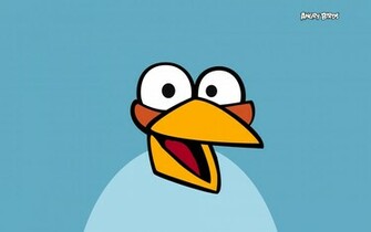 Blue Angry Birds Wallpaper