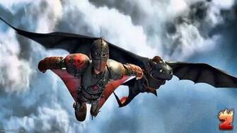 Hiccup And Toothless Iamkyon Wallpaper