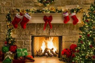 Wallpaper Merry Christmas Happy New Year Boxes Gifts Holiday
