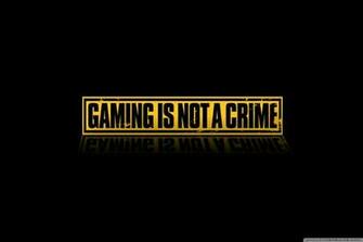 Gaming Is Not A Crime 4k HD Desktop Wallpaper For Ultra