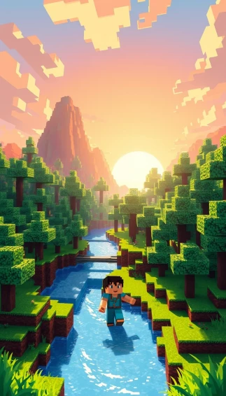Minecraft Gif Wallpaper