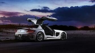 Wallpaper Mercedes Sls Black Series
