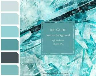 Ice Cube Background Watercolor Texture Digital Paper Clipart