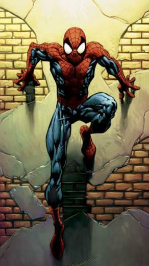 Spider Man Anime Mobile Wallpaper