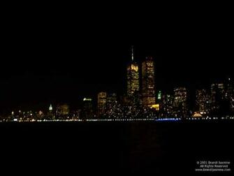 New York City Skyline At Night Wallpaper