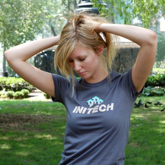 Initech Women S Tee Asphalt