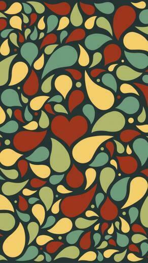 Petals Pattern iPhone 5s Wallpaper iPad
