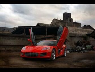 Innotech Corvette C6 Vertical Doors Option Wallpaper