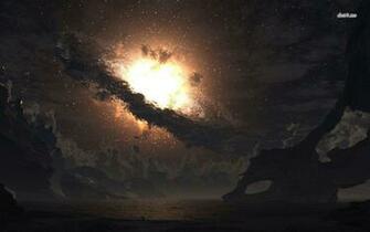 Space Explosion Wallpaper Fantasy