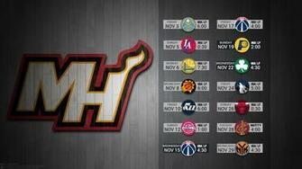 Miami Heat Logo Wallpaper Image