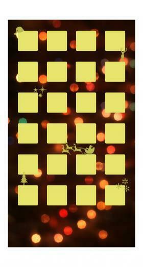 Shelf Christmas Yellow Light Women Wallpaper Sc iPhone7plus