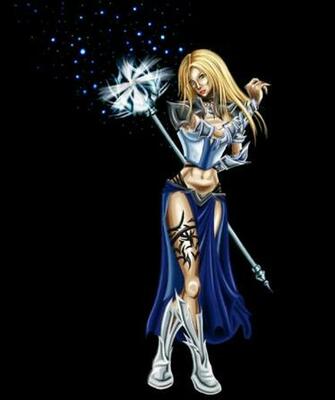 Ice Mage No Background By Sorceressoftime