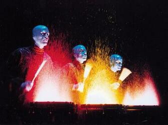 Go Back Pix For Blue Man Group Wallpaper
