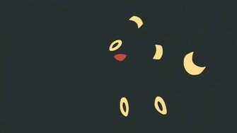 Umbreon Minimalist Wallpaper By Krukmeister