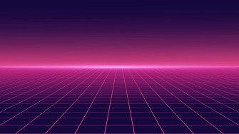 80s Retro Background HD Draw Level Wallpaper
