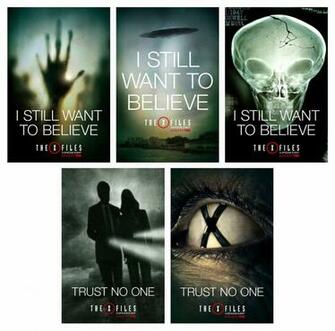 The X Files Trust No One I Still Want To Believe New