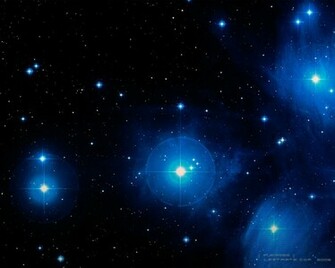 Pleiades Wallpaper