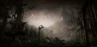 Diablo Iii Press Event Concept Art With Image