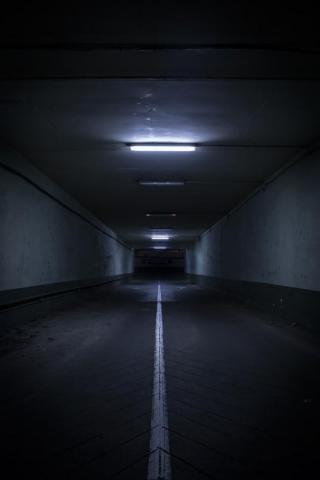 Wallpaper Underground Light Dark Ceiling Road Sign Tunnel