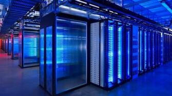 Server Room Wallpaper