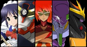 Neon Genesis Evangelion Eva Unit Andou Mahoro Mahoromatic