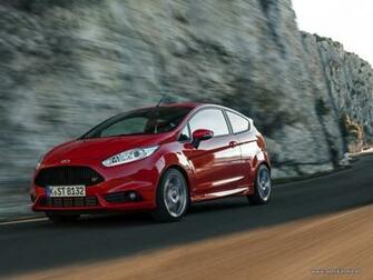 Fiesta St Mit Ken Block Im Powerzwerg Wallpaper Ford