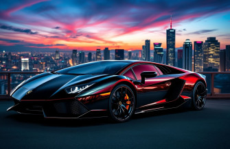 Black Lamborghini Wallpaper