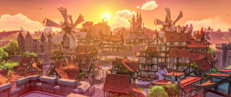 Mondstadt Sunset Genshin Impact Hoyolab