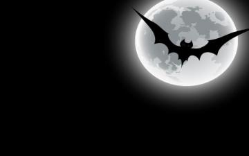 Bat Computer Desktop Background With Black