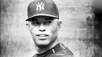 HD Mariano Rivera Grayscale Portrait Wallpaper