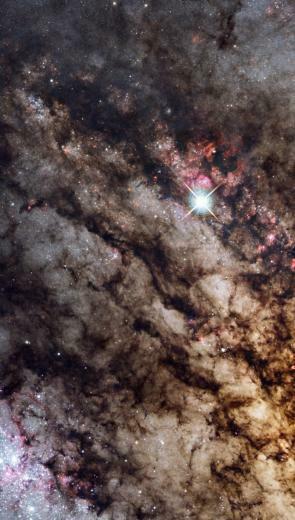 Galaxy Cloud iPhone 5s Wallpaper iPad