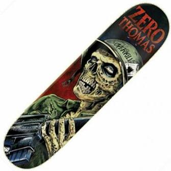 Zero Skateboards Thomas Zombie Skateboard Deck P6732