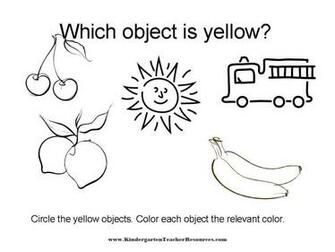 Yellow Worksheets Preschool Pc Android iPhone And iPad Wallpaper