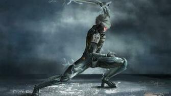 Raiden Metal Gear Background Wallpaper
