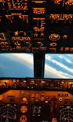 Boeing Aircraft Aviation Cockpit Wallpaper
