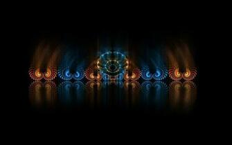Abstract Spirals Fractal HD Wallpaper Background