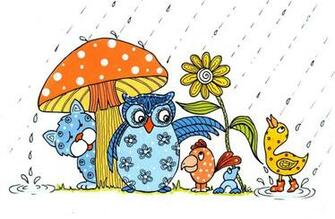 April Showers Art Clipart