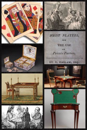 A Group Of People Playing Round Whist Wallpaper