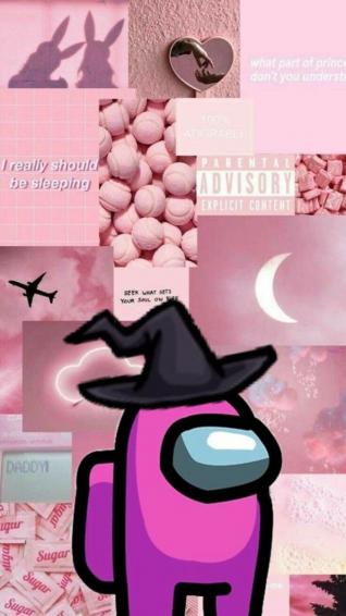 Among Us In Funny Phone Wallpaper Homescreen