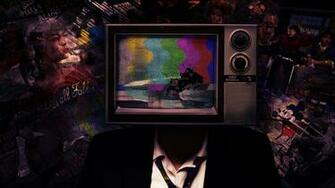 Mickey Mouse Warner Bros Television Test Pattern Wallpaper
