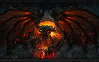 Lava Dragon Wallpaper