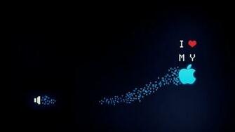 Love My Blue Apple Imac Wallpaper Desktop I