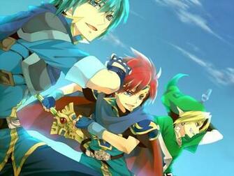 Blue Eyes Cape Fire Emblem Link Zelda Marth Nintendo Red Hair Roy