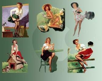Pin Up Girls Wallpaper For Dekstop