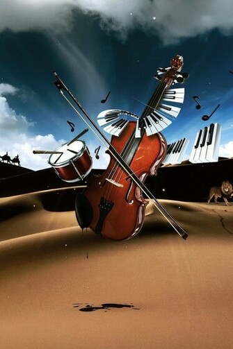 Cello Art Wallpaper iPhone