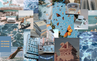 Aesthetic Laptop Wallpaper Latar Belakang