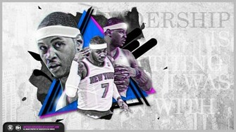Carmelo Anthony Leadership Wallpaper By Michaelherradura