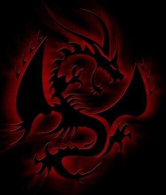 Red Eyes Black Dragon Wallpaper
