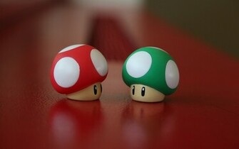Super Mario S Mushrooms Wallpaper