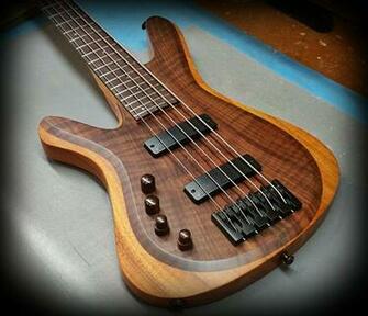 Kiesel Guitars Carvin V59k Lefty With Figured Claro Walnut